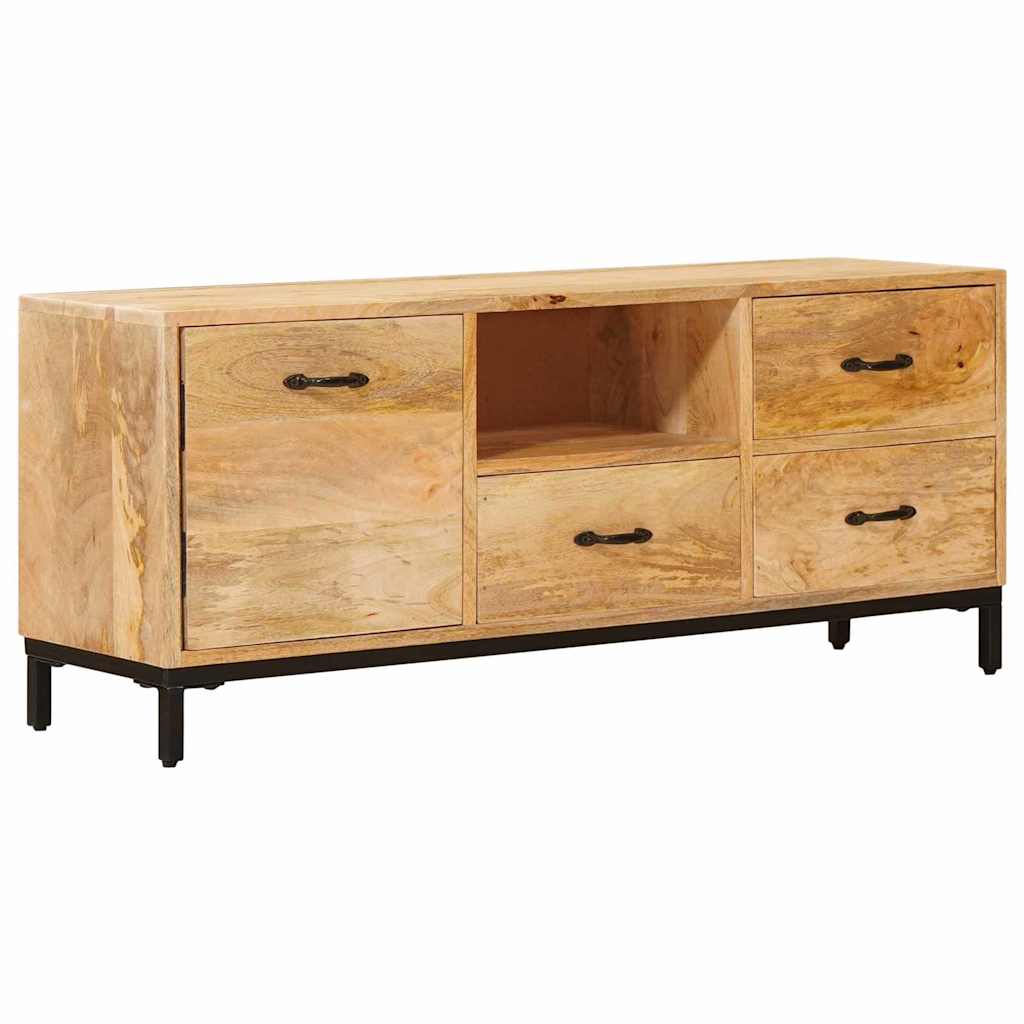 Soportes para TV Marrón 110 x 30 x 46 cm Madera de mango maciza