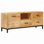 Soportes para TV Marrón 110 x 30 x 46 cm Madera de mango maciza