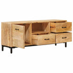 Soportes para TV Marrón 110 x 30 x 46 cm Madera de mango maciza