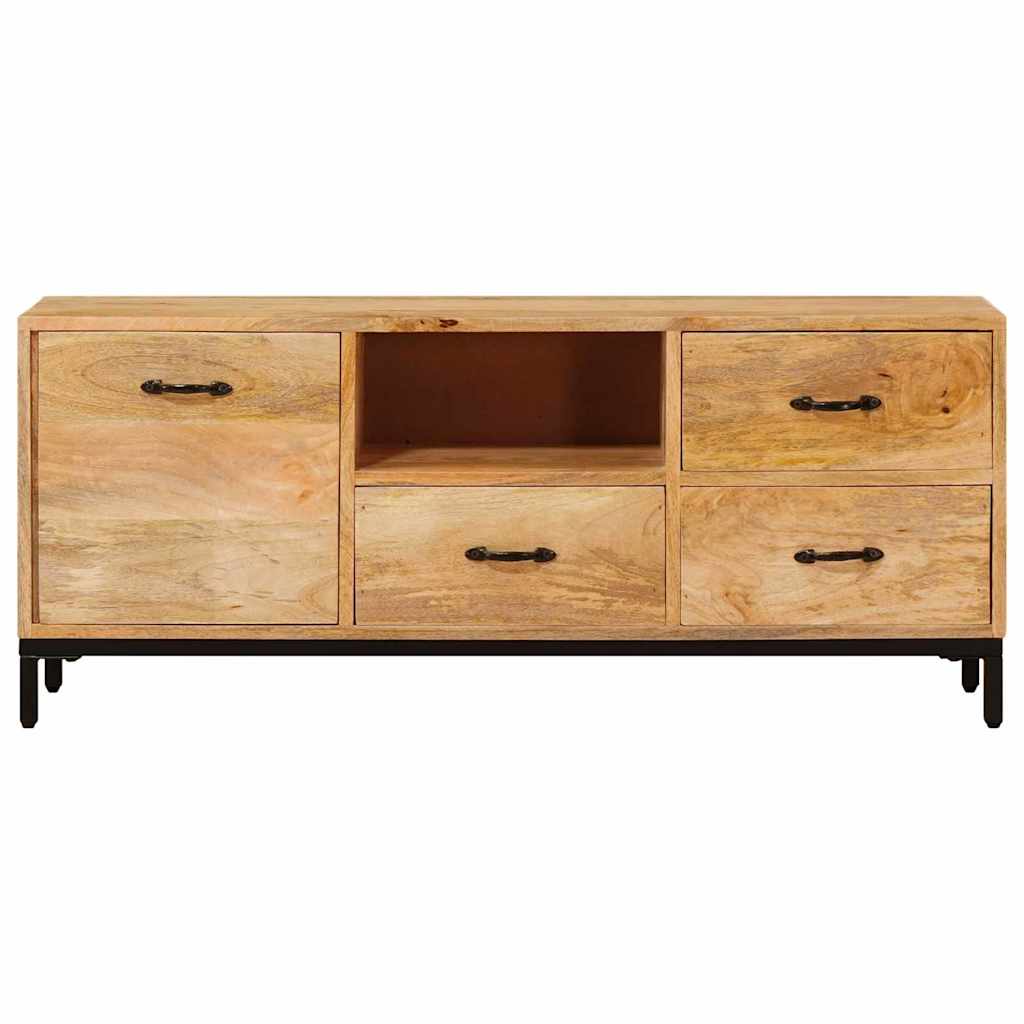 Soportes para TV Marrón 110 x 30 x 46 cm Madera de mango maciza