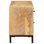 Soportes para TV Marrón 110 x 30 x 46 cm Madera de mango maciza