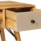 Escritorio Marrón 110 x 55 x 76 cm Madera de mango maciza