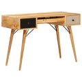Escritorio Marrón 110 x 55 x 76 cm Madera de mango maciza
