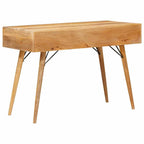 Escritorio Marrón 110 x 55 x 76 cm Madera de mango maciza