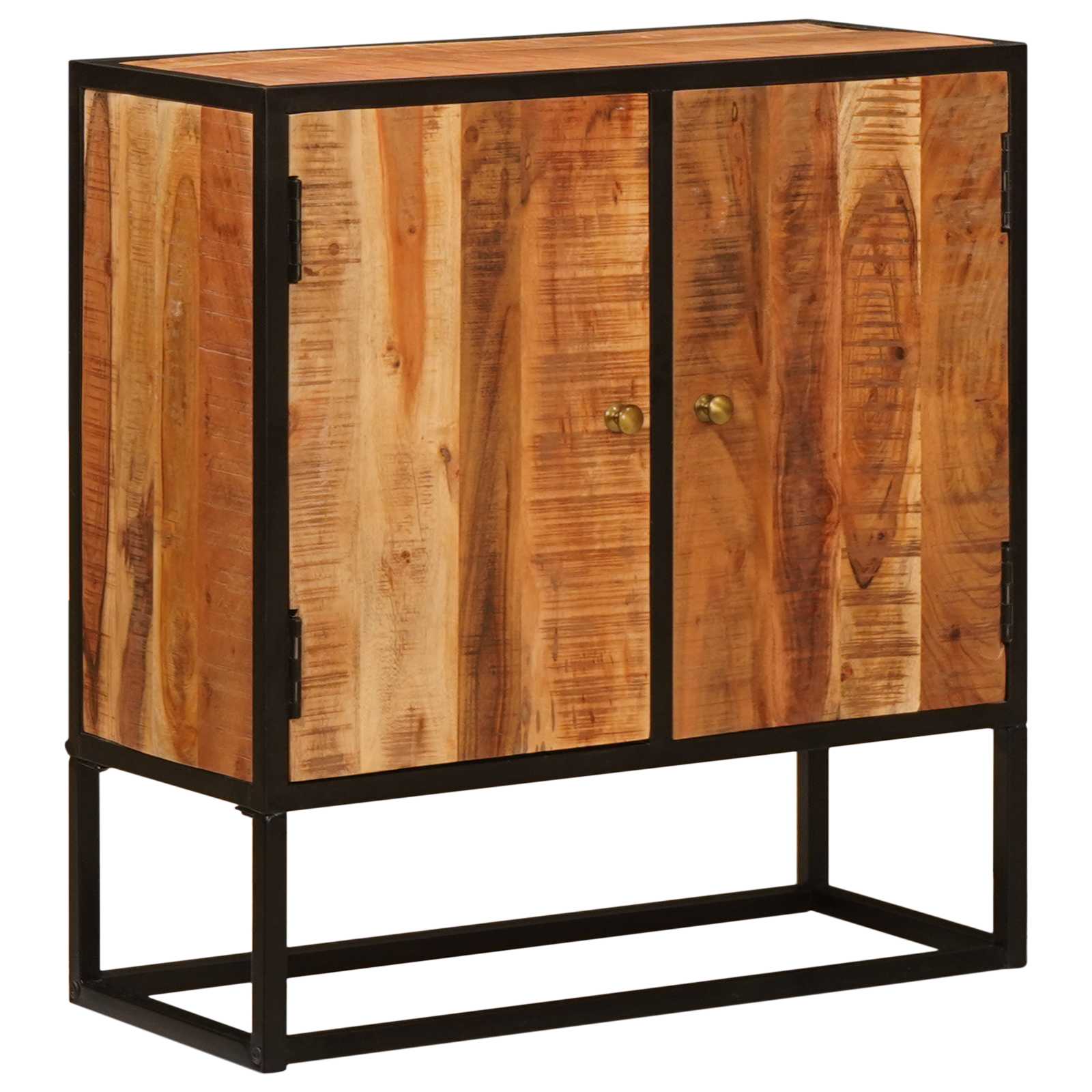Aparador Beta Natural 70 x 30 x 75 cm Madera de Acacia Sólida