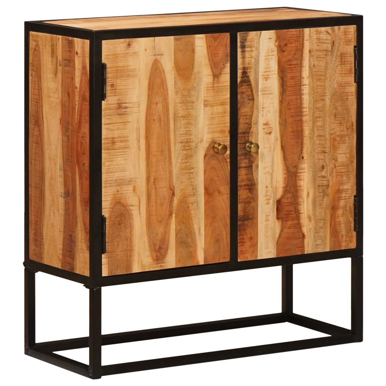 Aparador Beta Natural 70 x 30 x 75 cm Madera de Acacia Sólida
