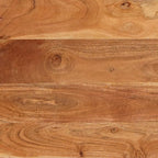 Aparador Beta Natural 70 x 30 x 75 cm Madera de Acacia Sólida