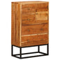 Cajón de Gaveta Natural 55 x 30 x 90 cm Madera de Acacia Sólida