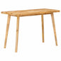 Mesa de Refeição Natural 100 x 35 x 75 cm Madeira de mangueira maciça