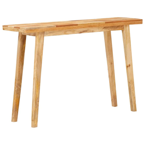 Dining Table Natural 100 x 35 x 75 cm Solid Mango Wood