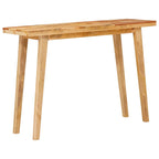 Mesa de comedor Natural 100 x 35 x 75 cm Madera de mango maciza