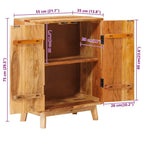 Armarios de Almacenamiento con estante Marrón 55 x 35 x 75 cm