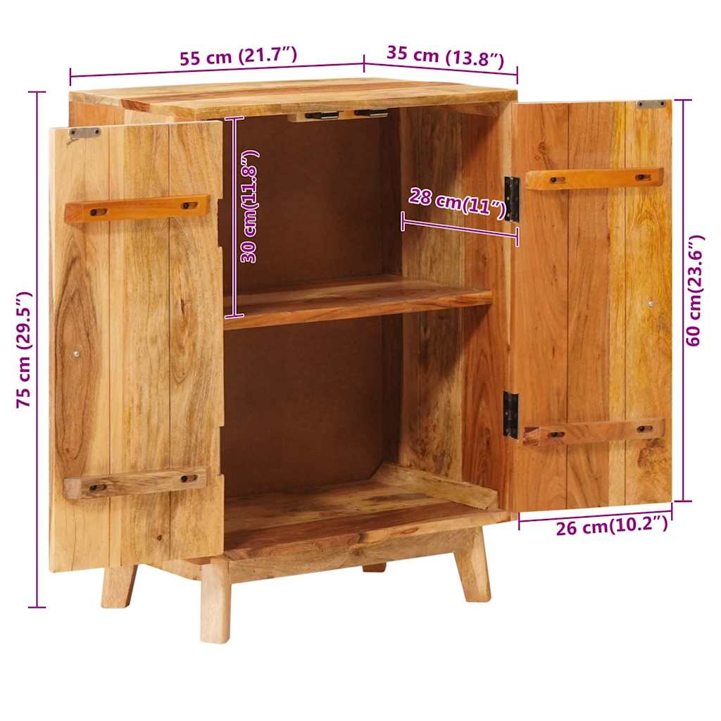 Armarios de Almacenamiento con estante Marrón 55 x 35 x 75 cm