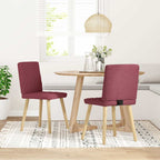 Silla de comedor 6 unidades terciopelo negro