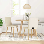 Silla de comedor 6 unidades terciopelo negro