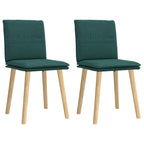 Silla de comedor cuero gamuza verde militar