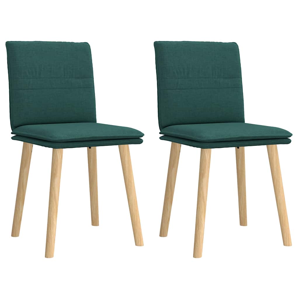 Silla de comedor cuero gamuza verde militar