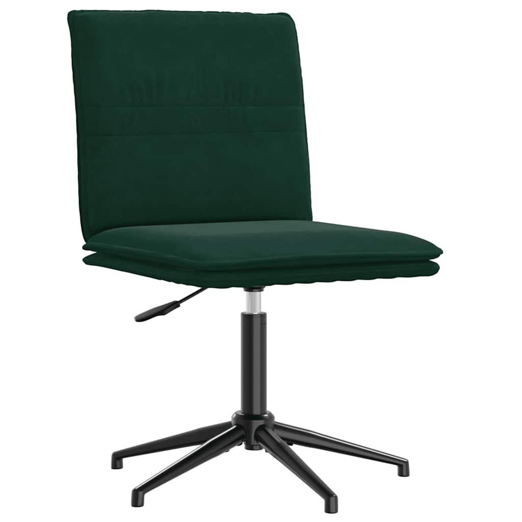 Brown faux leather dining chair