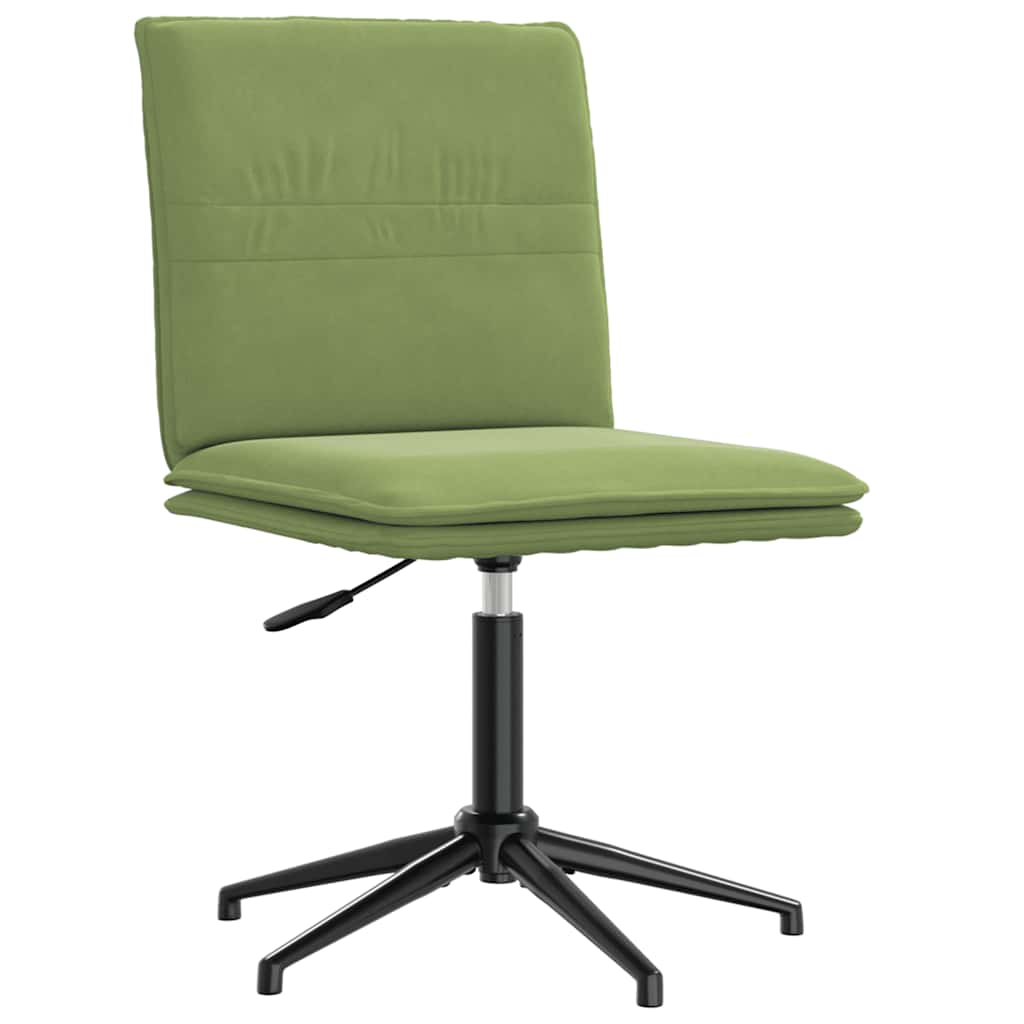 Brown faux leather dining chair