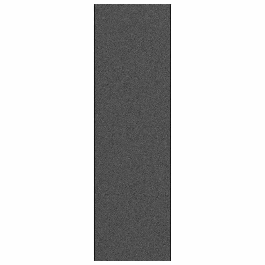 Felpudo Antracita y Negro 120 x 400 cm 100% Poliamida