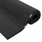 Felpudo Antracita y Negro 120 x 350 cm 100% Poliamida