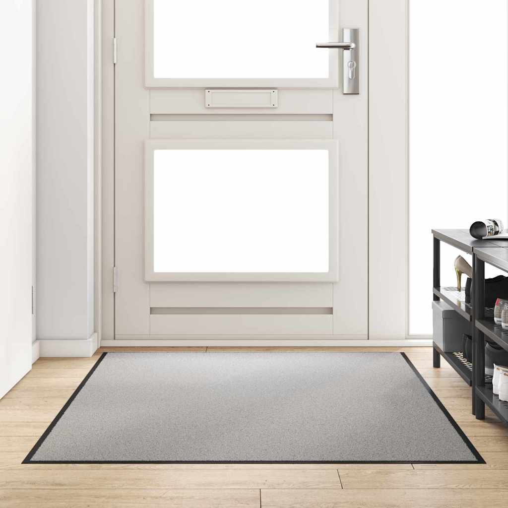 Felpudo Antracita y Negro 120 x 350 cm 100% Poliamida