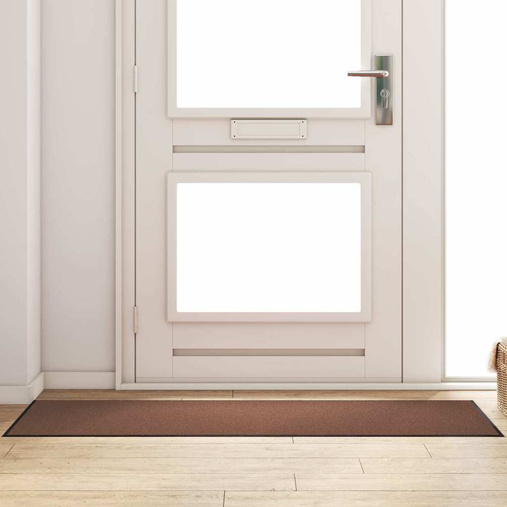 Felpudo Antracita y Negro 120 x 350 cm 100% Poliamida