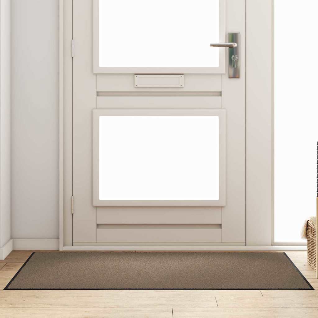 Felpudo Antracita y Negro 120 x 350 cm 100% Poliamida