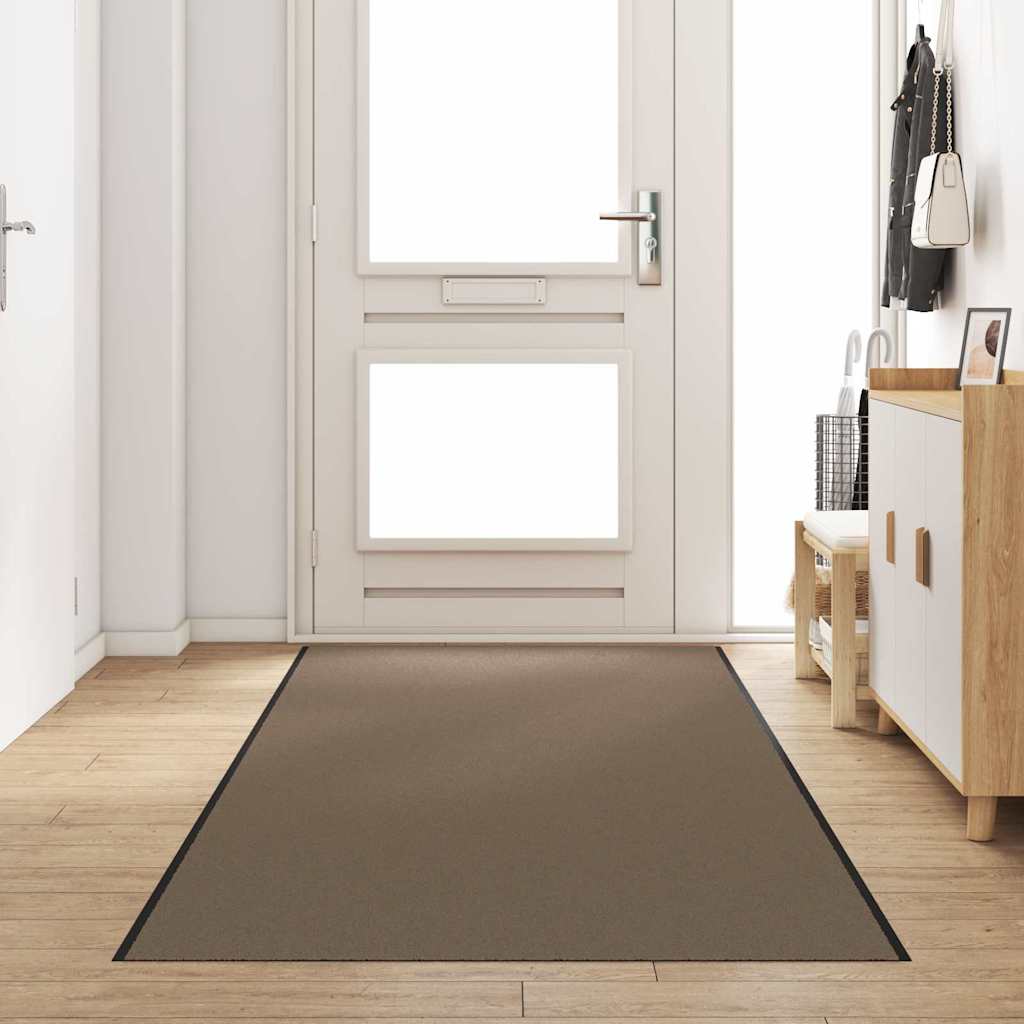 Felpudo Antracita y Negro 120 x 350 cm 100% Poliamida
