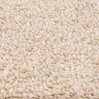 Alfombra Shaggy Antideslizante Crema 120 x 120 cm PP