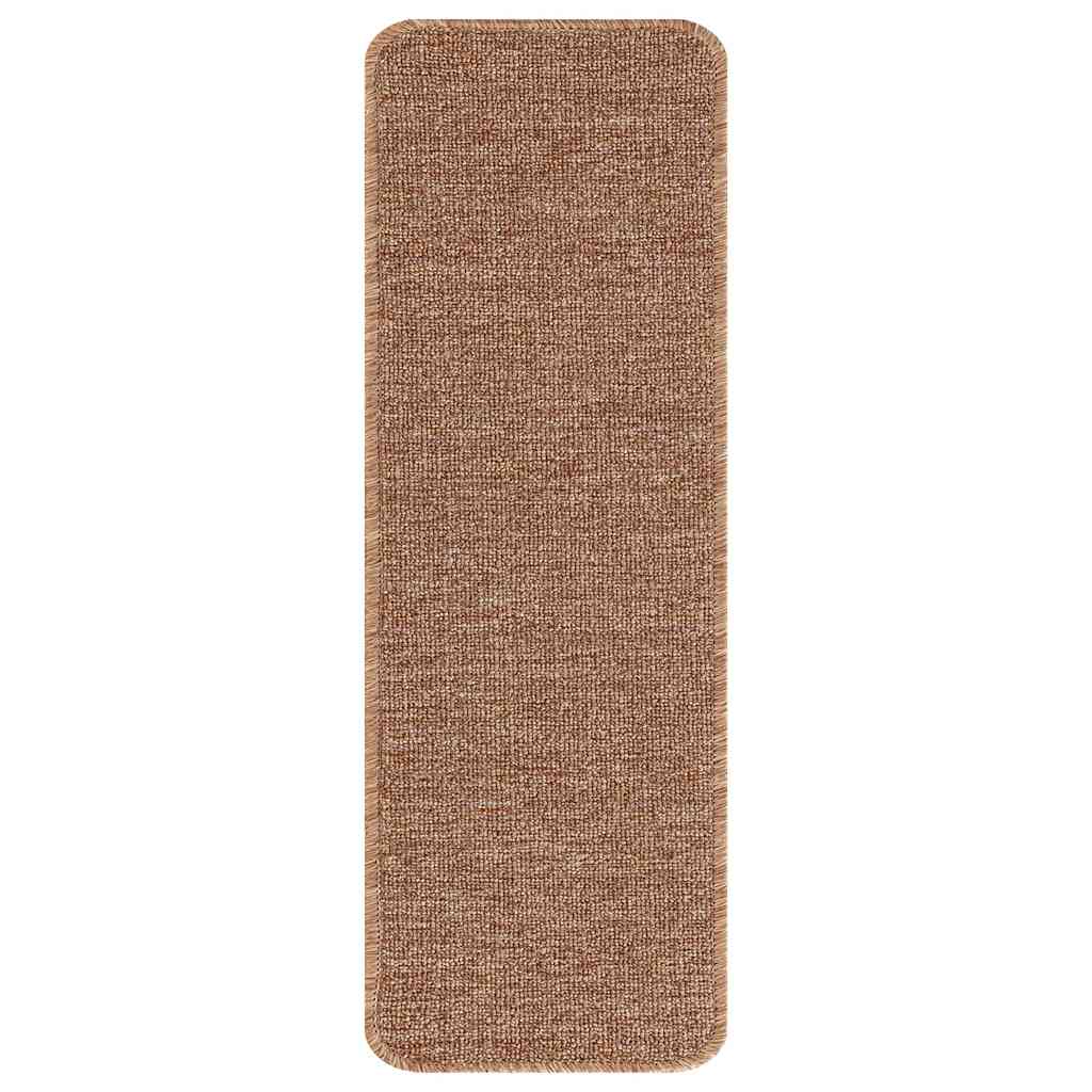 Alfombrillas Antideslizantes para Escalera 15 pcs Amarillo