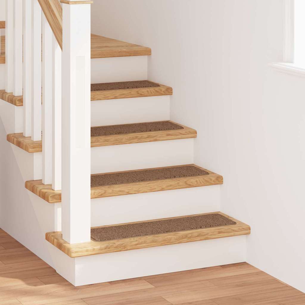 Alfombrillas Antideslizantes para Escalera 15 pcs Amarillo