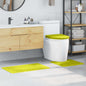 Conjunto de alfombra de baño antideslizante 3 pcs 5 colores