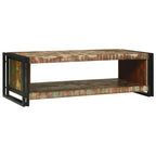 Mesa de Café 120 x 50 x 38 cm Madera sólida recuperada