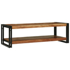 Mesa de Café Marrón 120 x 50 x 38 cm Madera de Acacia Sólida