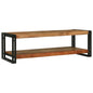 Mesa de Café Marrón 120 x 50 x 38 cm Madera de Acacia Sólida