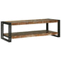 Mesa de Café Marrón 120 x 50 x 38 cm Madera de Acacia Sólida