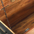 Mesa de Café Marrón 90 x 50 x 38 cm Madera de Acacia Sólida