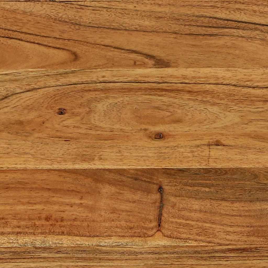 Mesa de Café Marrón 90 x 50 x 38 cm Madera de Acacia Sólida