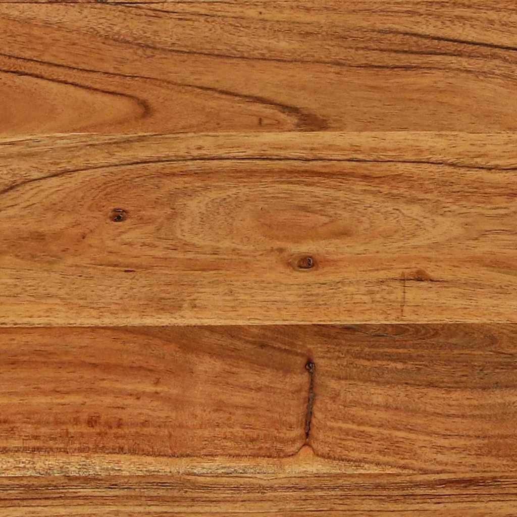 Mesa Consola Marrón 160 x 33 x 75 cm Madera de Acacia Sólida