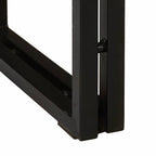 Mesa Consola con estante Multicolor Madera sólida recuperada