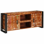 Mueble de TV con estante Multicolor madera maciza reciclada