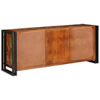 Mueble de TV con estante Multicolor madera maciza reciclada