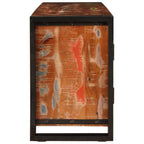 Mueble de TV con estante Multicolor madera maciza reciclada