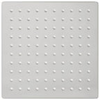 Cabezal de ducha cuadrado efecto lluvia acero inox 304 20x20 cm
