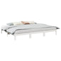 Estrutura de cama familiar sem colchão branco 270x200 cm