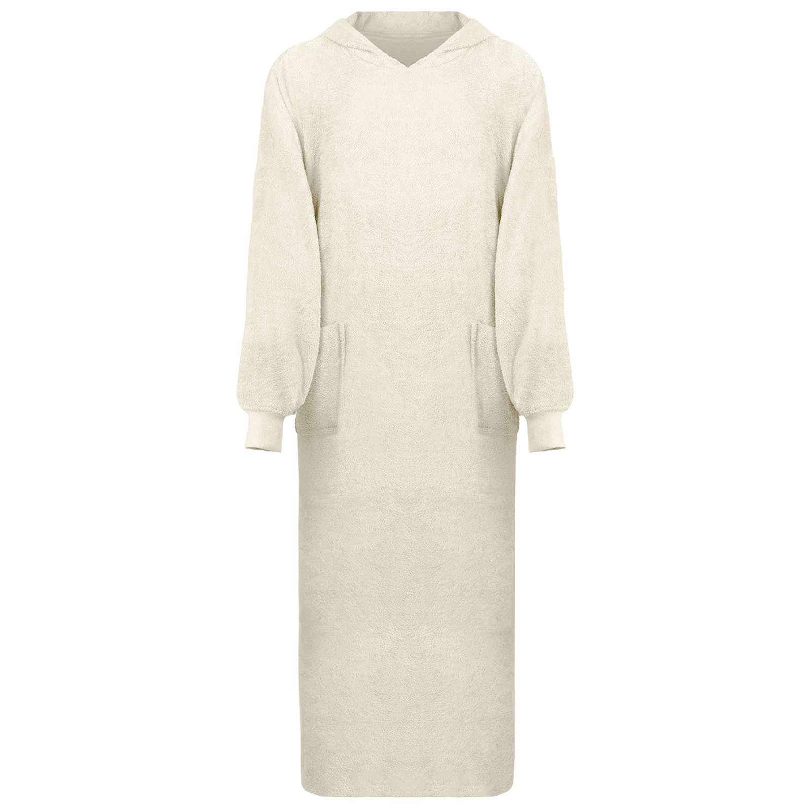 Hoodie blanket KINN Anthracite L Cotton