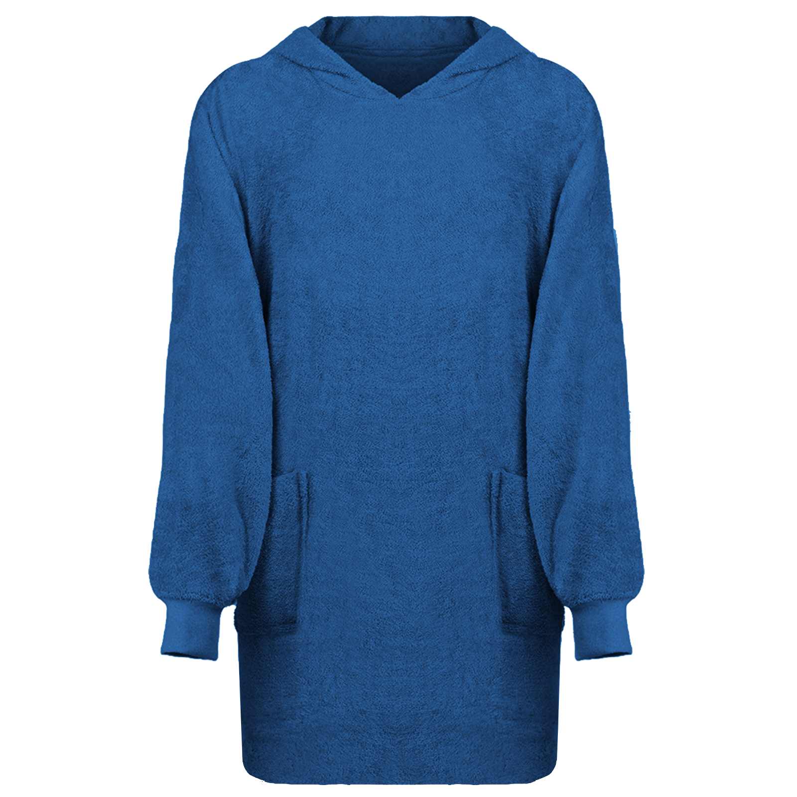 Hoodie blanket KINN Anthracite L Cotton