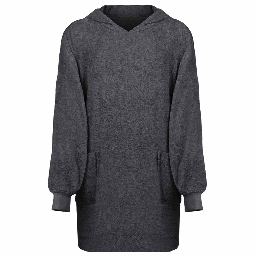 Sudadera manta KINN Antracita L Algodón