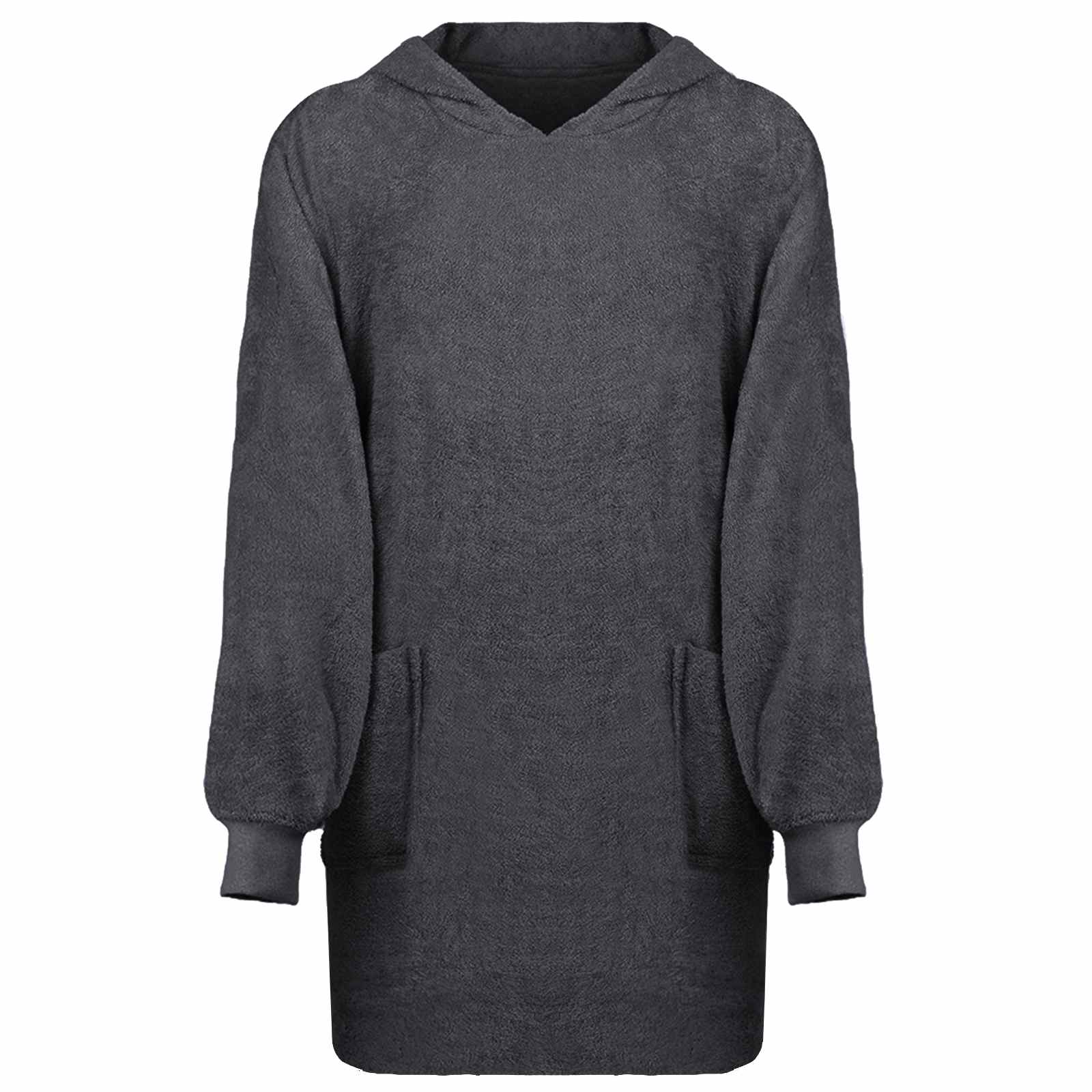 Sudadera manta KINN Antracita L Algodón